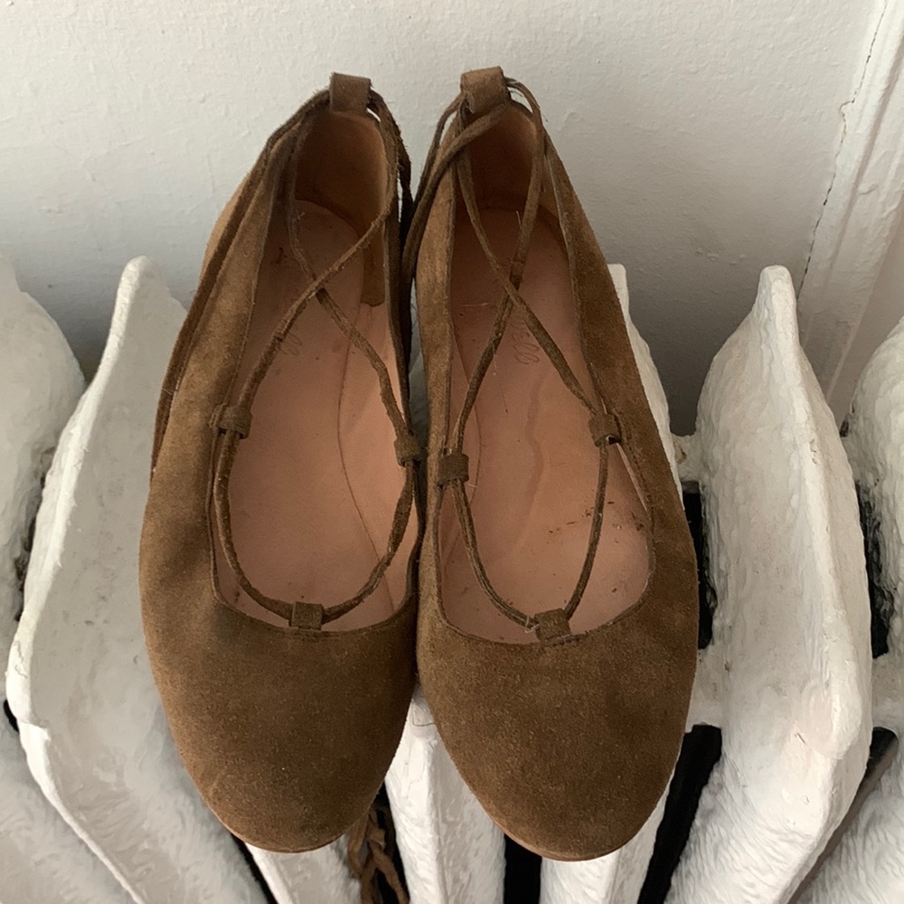 Madewell Lace up flats